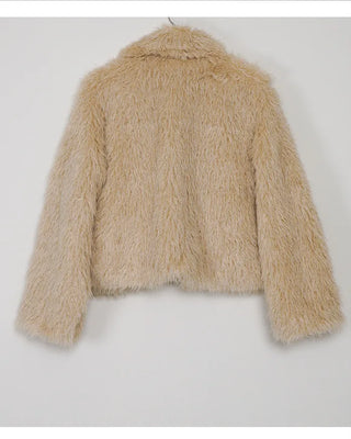 [December Limited SALE] Extra Warm Fur Jacket with Pockets to Reduce Shedding