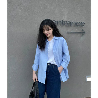 Wide straight denim pants