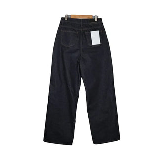 Wide-leg denim pants
