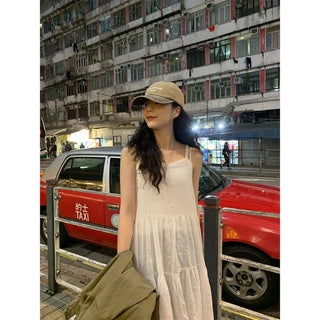 Layered sheer dress