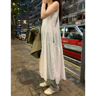 Layered sheer dress
