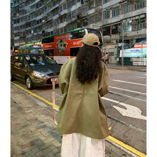 Simple oversized jacket