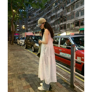 Layered sheer dress