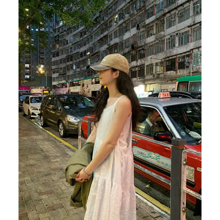 Layered sheer dress