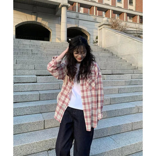 Wide-leg denim pants