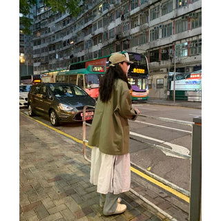 Simple oversized jacket