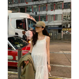 Layered sheer dress