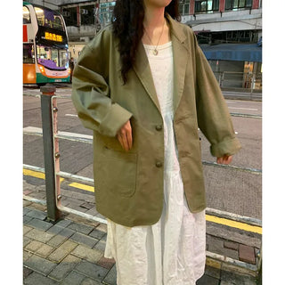 Simple oversized jacket