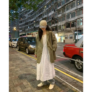 Layered sheer dress