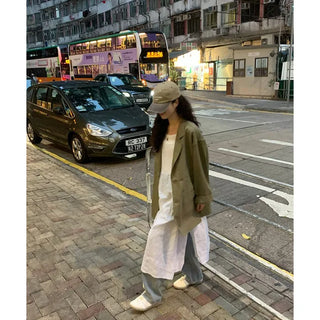 Simple oversized jacket