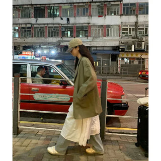 Simple oversized jacket