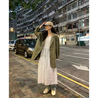 Simple oversized jacket