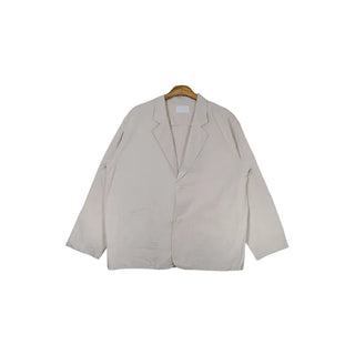 Oversized linen jacket