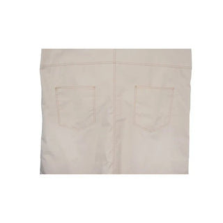 Back pocket stitch long dress