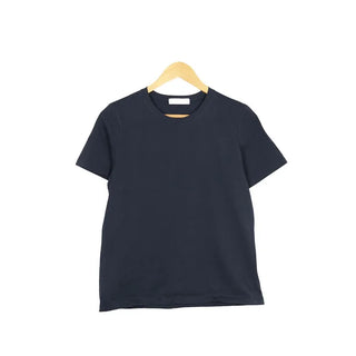 Basic plain short-sleeved T-shirt