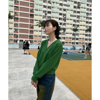 Vintage Wash Denim Pants