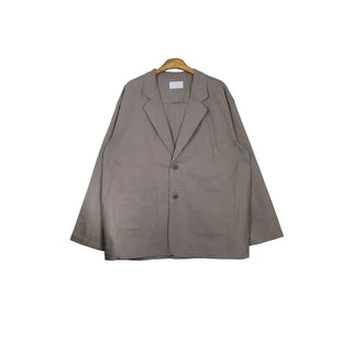 Oversized linen jacket