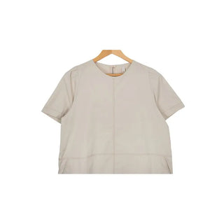 Back pocket stitch long dress