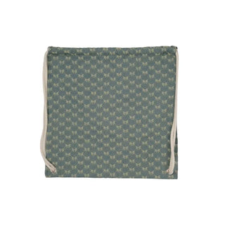 Ribbon print backpack