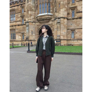 Wool cardigan