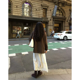Two-tone cotton jacket