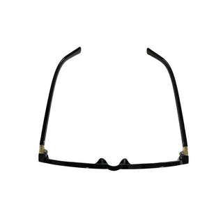 Glasses with thick frames and no lenses
