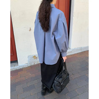 Basic long flared skirt