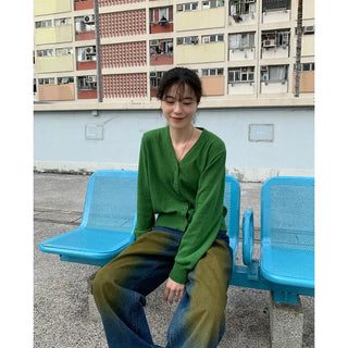 Vintage Wash Denim Pants