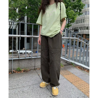 String cargo pants