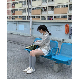 Simple cotton shorts