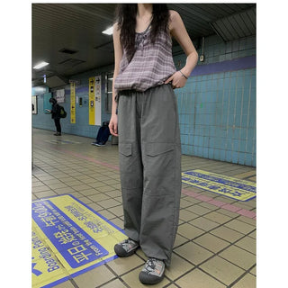 String cargo pants