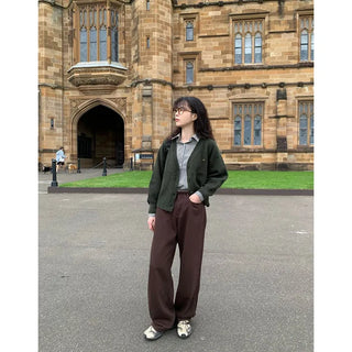 Wool cardigan