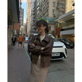 Metal point thick frame glasses