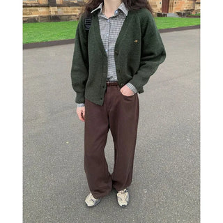 Wool cardigan