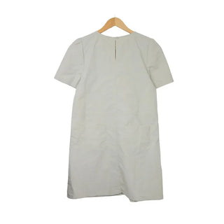 Mini round neck layered dress