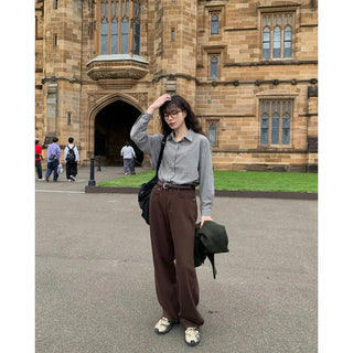 Rose check shirt