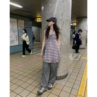 String cargo pants