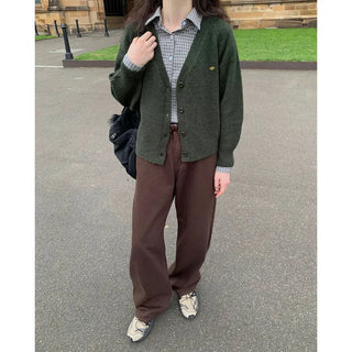 Wool cardigan