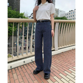 Synthetic leather platform loafers