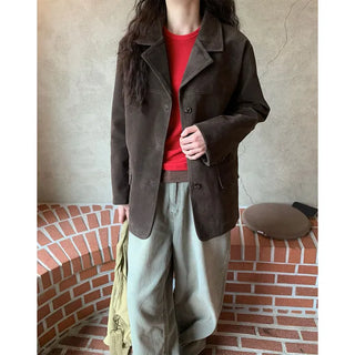 Suede overjacket