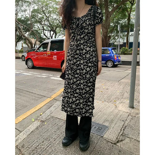 Ribbed elastic waist pants