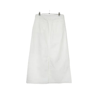 String cotton long skirt