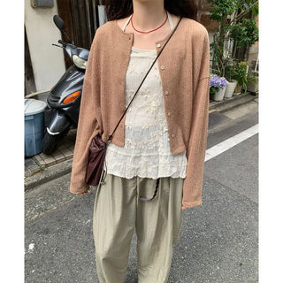 Summer Round Cardigan