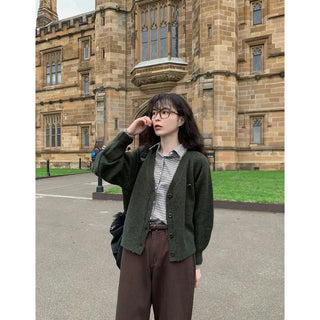 Wool cardigan