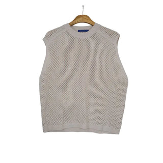 Mesh knit vest