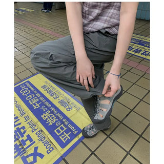 String cargo pants