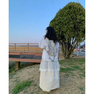 Flower lace sleeveless dress