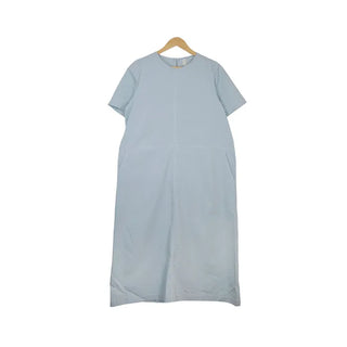 Back pocket stitch long dress