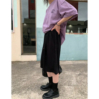 Balloon 7/8 length shorts