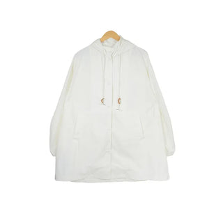 String Hooded Military Jacket Parka